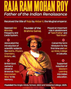 Raja Ram Mohan Roy (1772–1833)