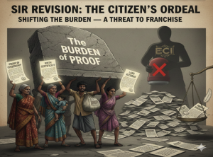 The Burden of Proof in the Special Intensive Revision (SIR) of Electoral Rolls