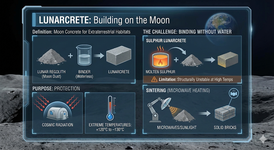 LUNARCRETE: THE FUTURE OF EXTRATERRESTRIAL INFRASTRUCTURE