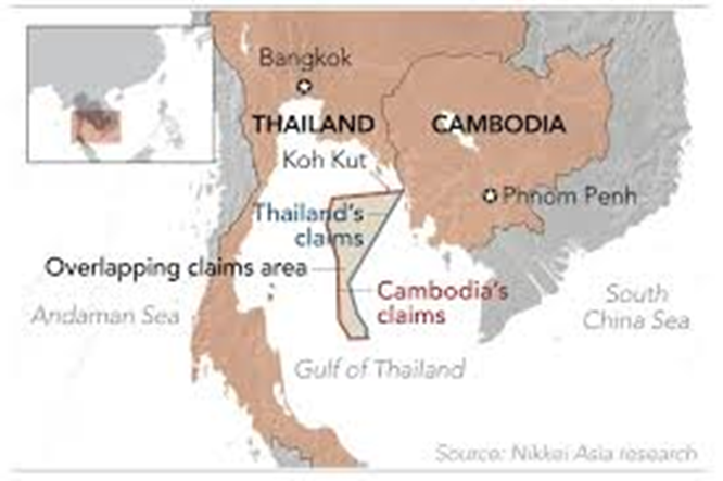TRAT PROVINCE & THAILAND-CAMBODIA MARITIME DISPUTE