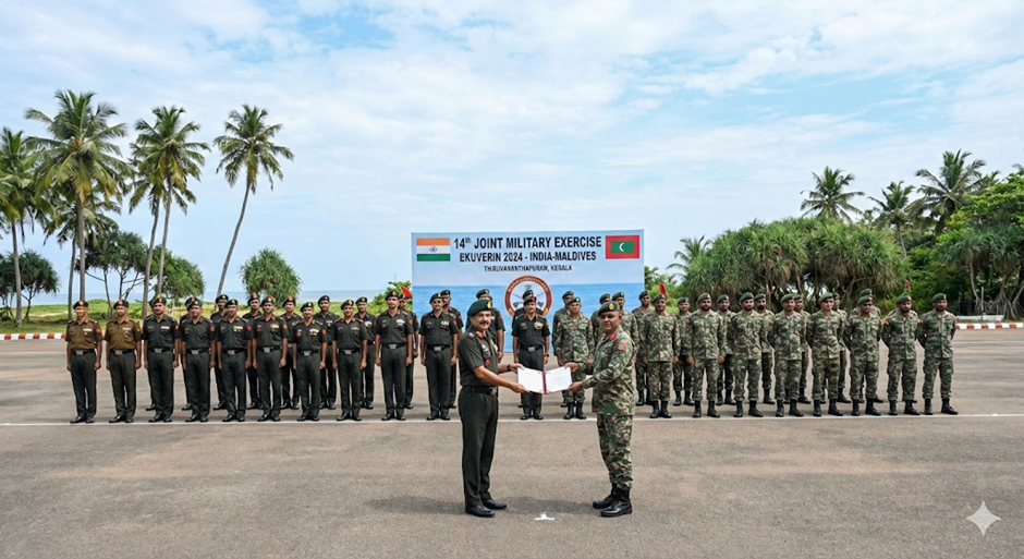 INDIA-MALDIVES DEFENCE COOPERATION DEEPENS