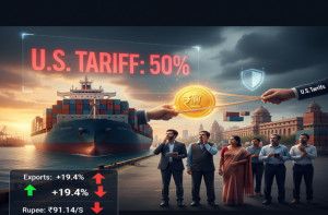 The Rupee-Tariff Tightrope: Temporary Relief or Looming Distress?