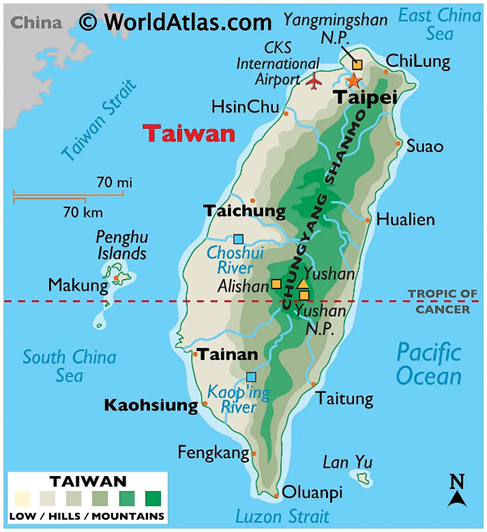 China –Taiwan Tensions Escalate