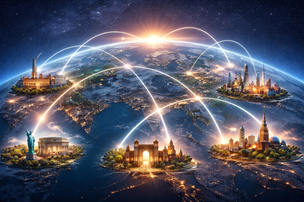 A Multipolar World with Bipolar Characteristics