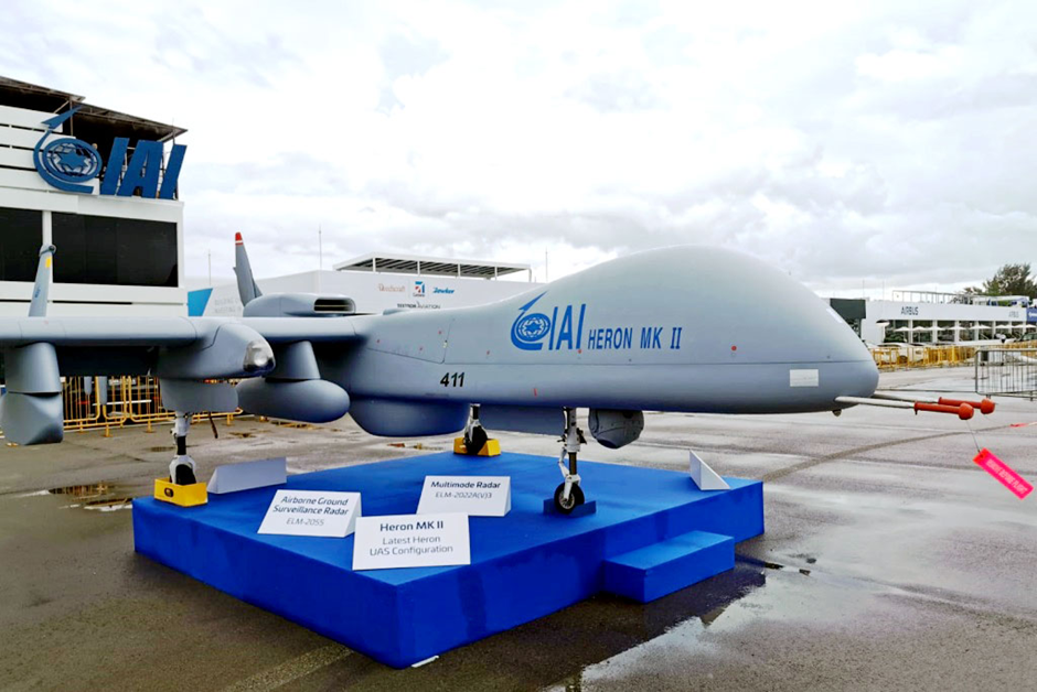 AERIAL VIGILANCE: ARMED FORCES RAMP UP HERON MK II FLEET