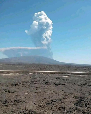 Why is volcanic ash a safety concern for flights?