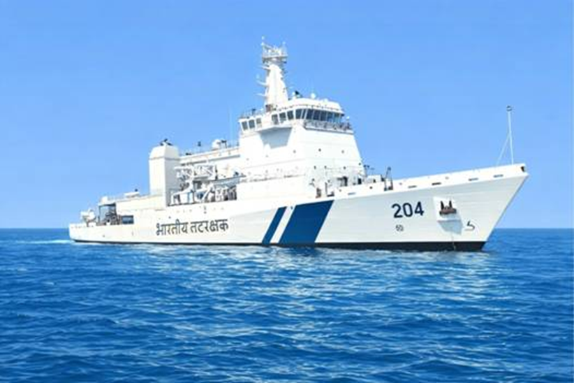 India’s first indigenously designed Pollution Control Vessel
