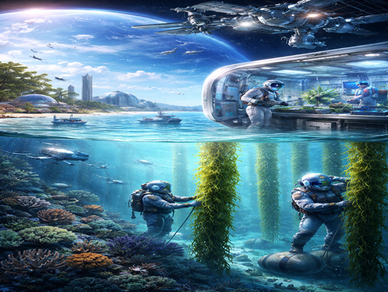 Futuristic Marine & Space Biotechnology
